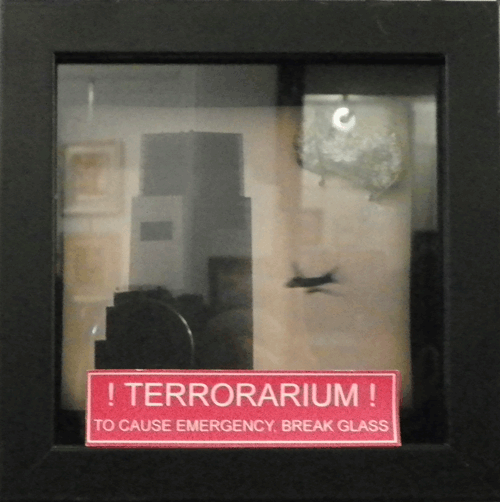 Terrorarium! Or How I Put an End to My Nightmares of 9/11, John Baccile, Small Worlds 2012 at The Plastic Club
