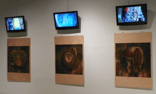 LiQin Tan, Primitive Level Signals at Dalet Gallery