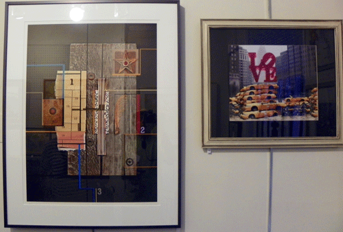 Alan J. Klawans, Bill Myers, Collage and Mixed Media at The Plastic Club