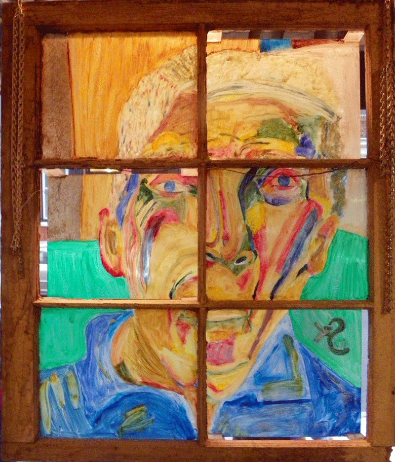 Gail S. Kotel, Found Faces, Giant Steps Picture Framing