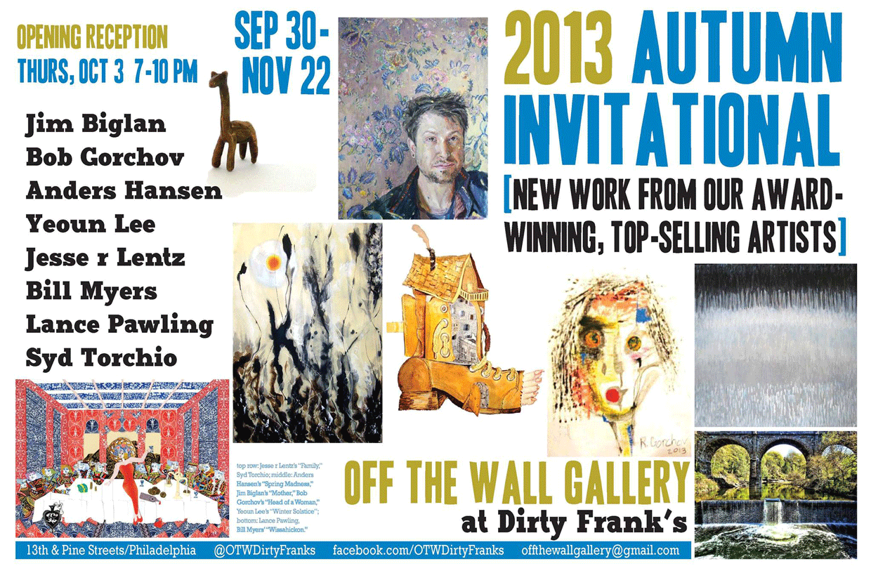 Off the Wall Gallery, 2013 Autumn Invitational