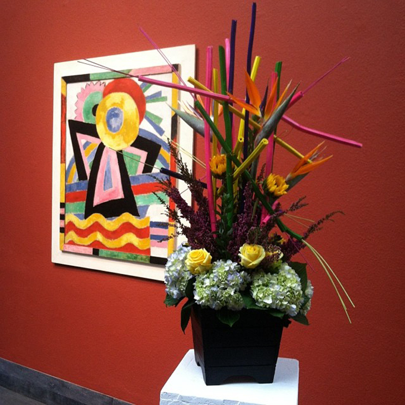 Marsden Hartley, Flower Abstraction