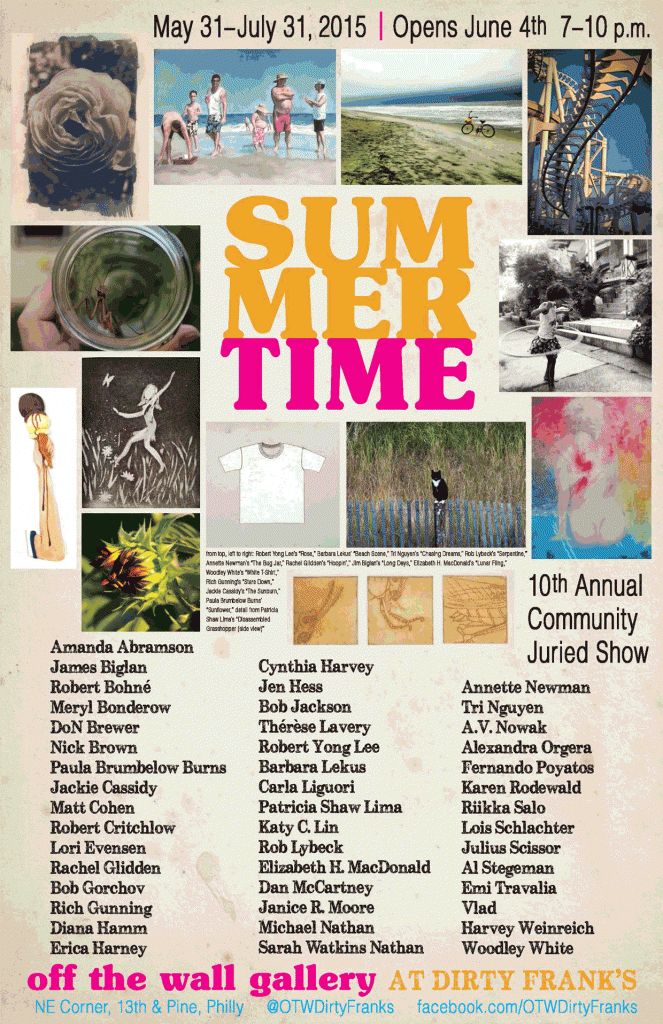 Summer Time, 10th Annual Community Juried Art Show