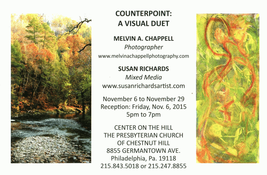 Counterpoint: A Visual Duet, Susan Richards and Melvin Chappell