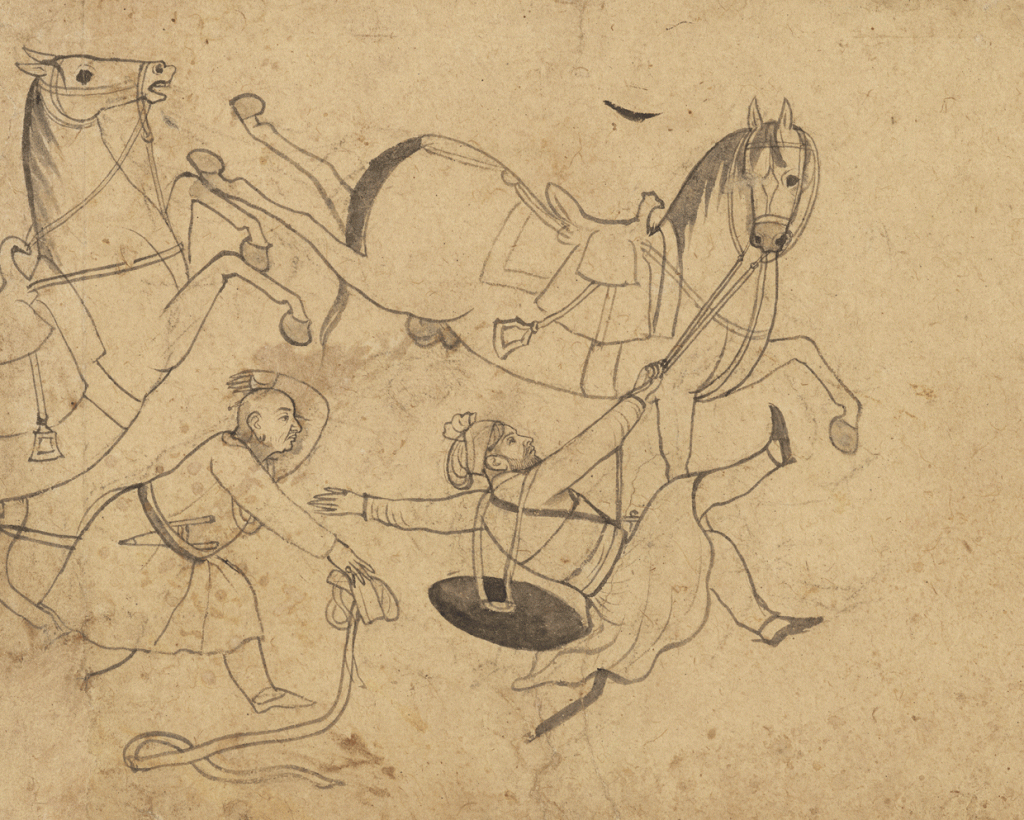 Drawn from Courtly India