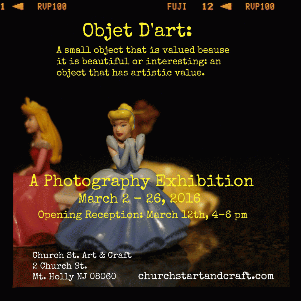 Objet D'art: Photography Exhibition, Church St. Art & Craft Gallery of Mt Holly, NJ, Jeff Stroud